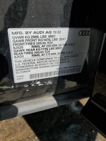 Фото: WA1LXBF70PD005334