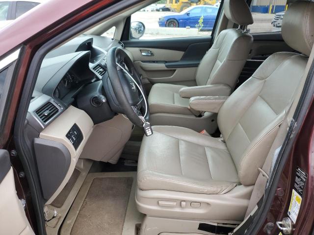 Minivans HONDA All Models 2014 Bordowy