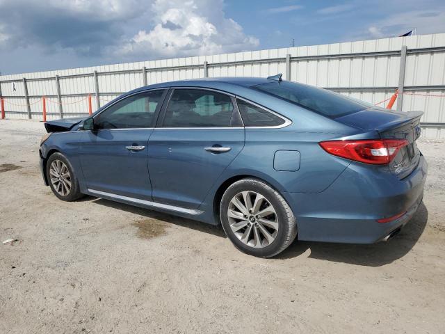  HYUNDAI SONATA 2016 Синий
