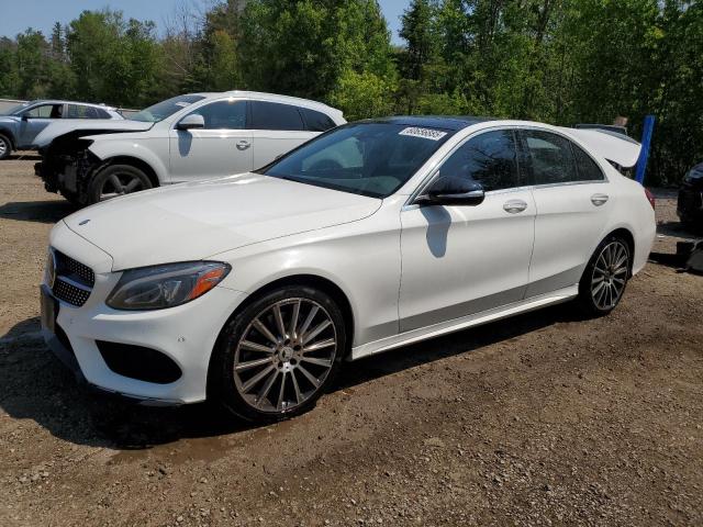  MERCEDES-BENZ C-CLASS 2015 Biały
