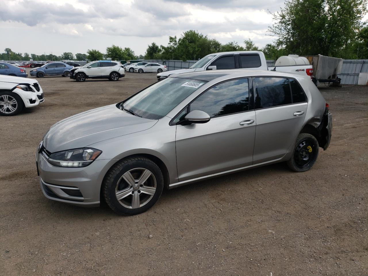 2019 Volkswagen Golf S продається в London, ON - Rear End