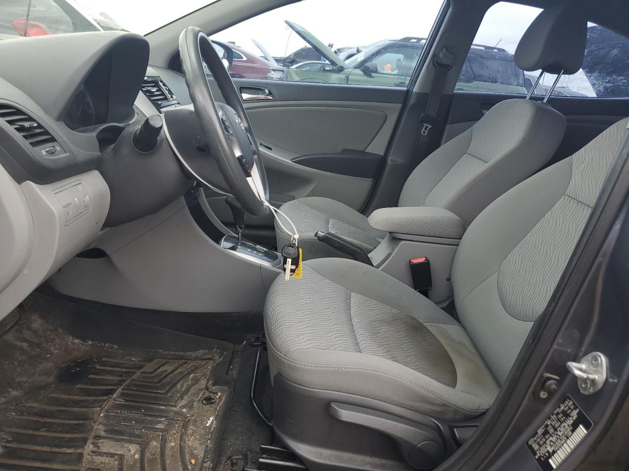 2012 Hyundai Accent Gls VIN: KMHCU4AE7CU185952 Lot: 62940495