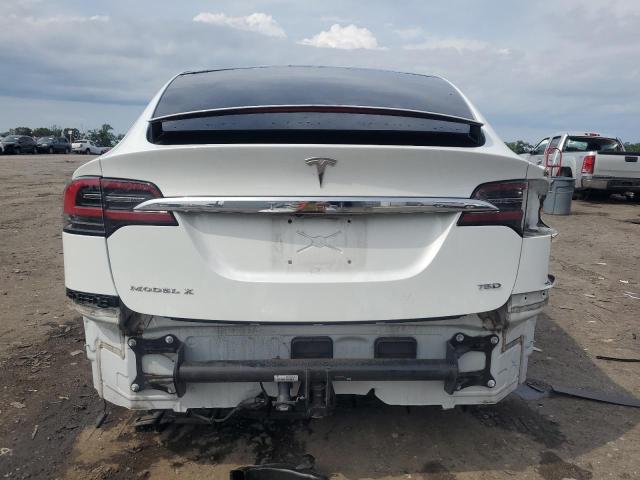  TESLA MODEL X 2018 Biały