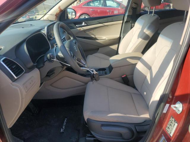  HYUNDAI TUCSON 2019 Red