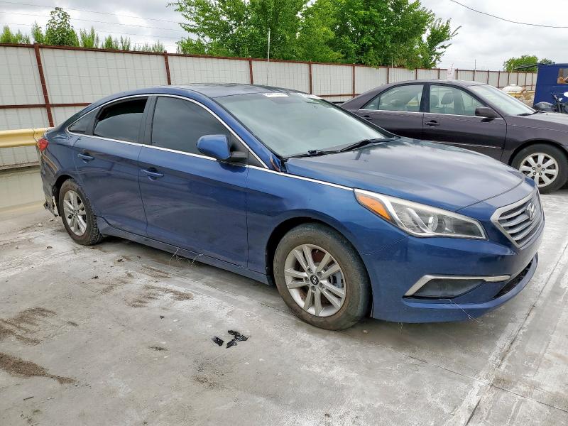 Sedans HYUNDAI SONATA 2017 Blue