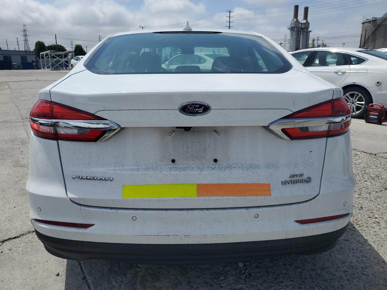 2019 Ford Fusion Se VIN: 3FA6P0LU5KR124889 Lot: 54025565
