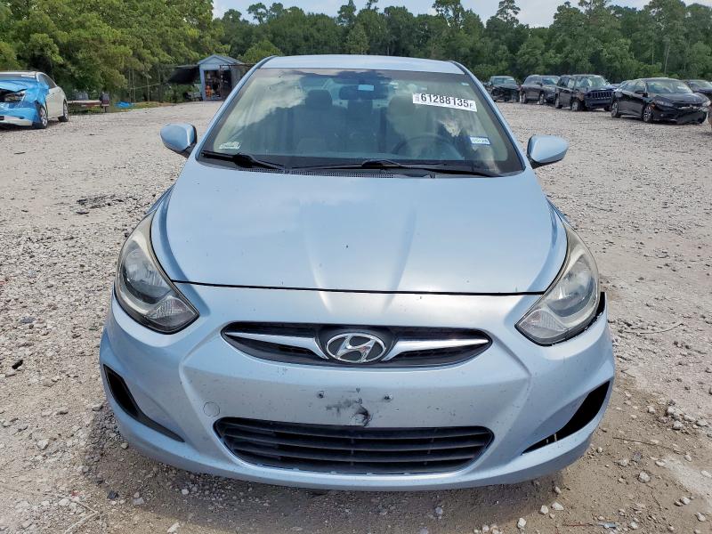  HYUNDAI ACCENT 2014 Granatowy
