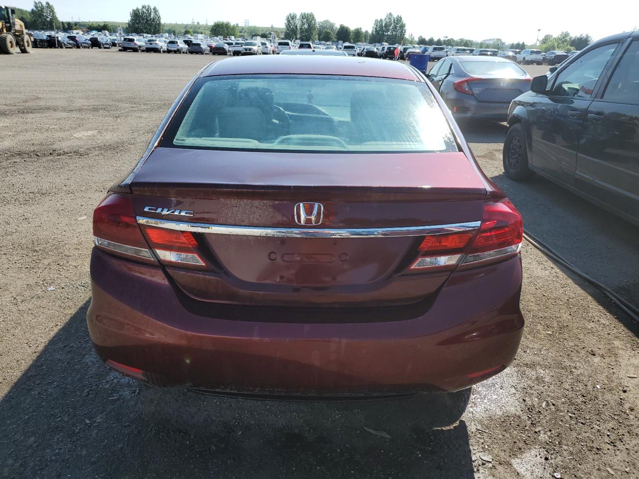 2013 Honda Civic Lx VIN: 2HGFB2F54DH035548 Lot: 62116205
