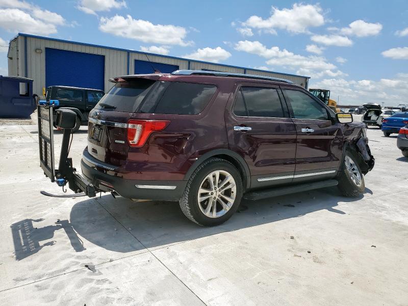  FORD EXPLORER 2018 Burgundy
