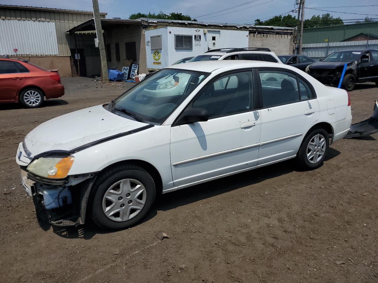 2003 Honda Civic Lx na sprzedaż w New Britain, CT - Front End
