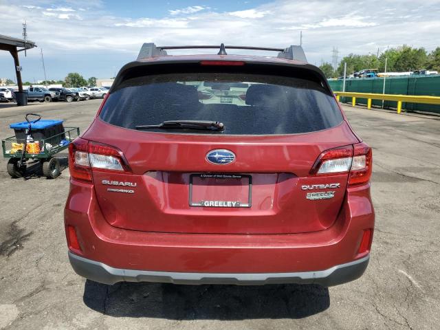  SUBARU OUTBACK 2016 Czerwony