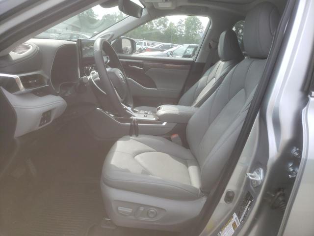  TOYOTA HIGHLANDER 2024 Srebrny