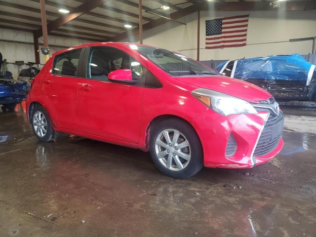  TOYOTA YARIS 2015 Red