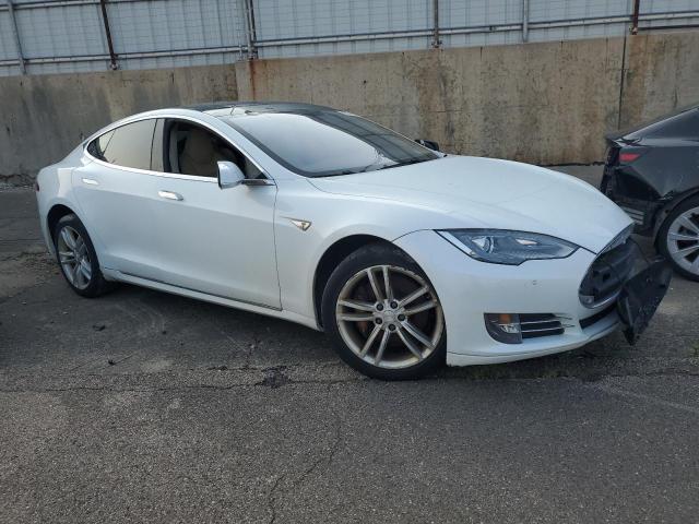 Хетчбеки TESLA MODEL S 2014 Білий