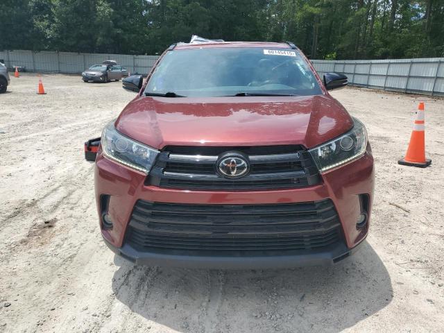  TOYOTA HIGHLANDER 2019 Burgundy