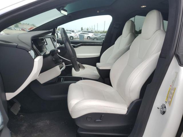  TESLA MODEL X 2017 Biały