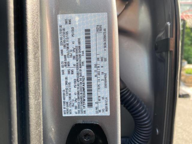 2021 FORD F150 SUPERCREW  
