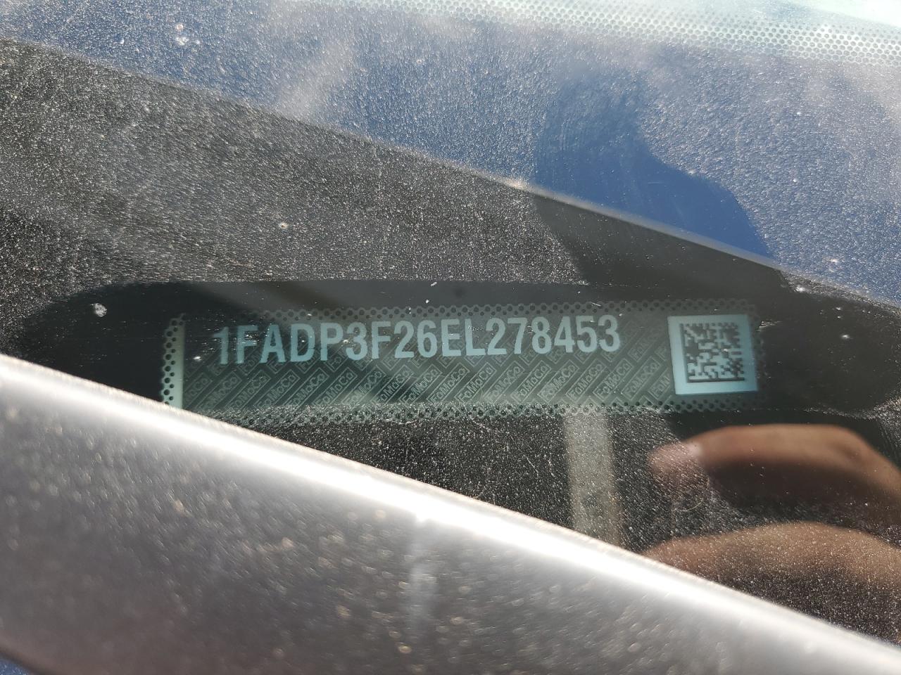 FORD FOCUS 2014 VIN 1FADP3F26EL278453 photo 12