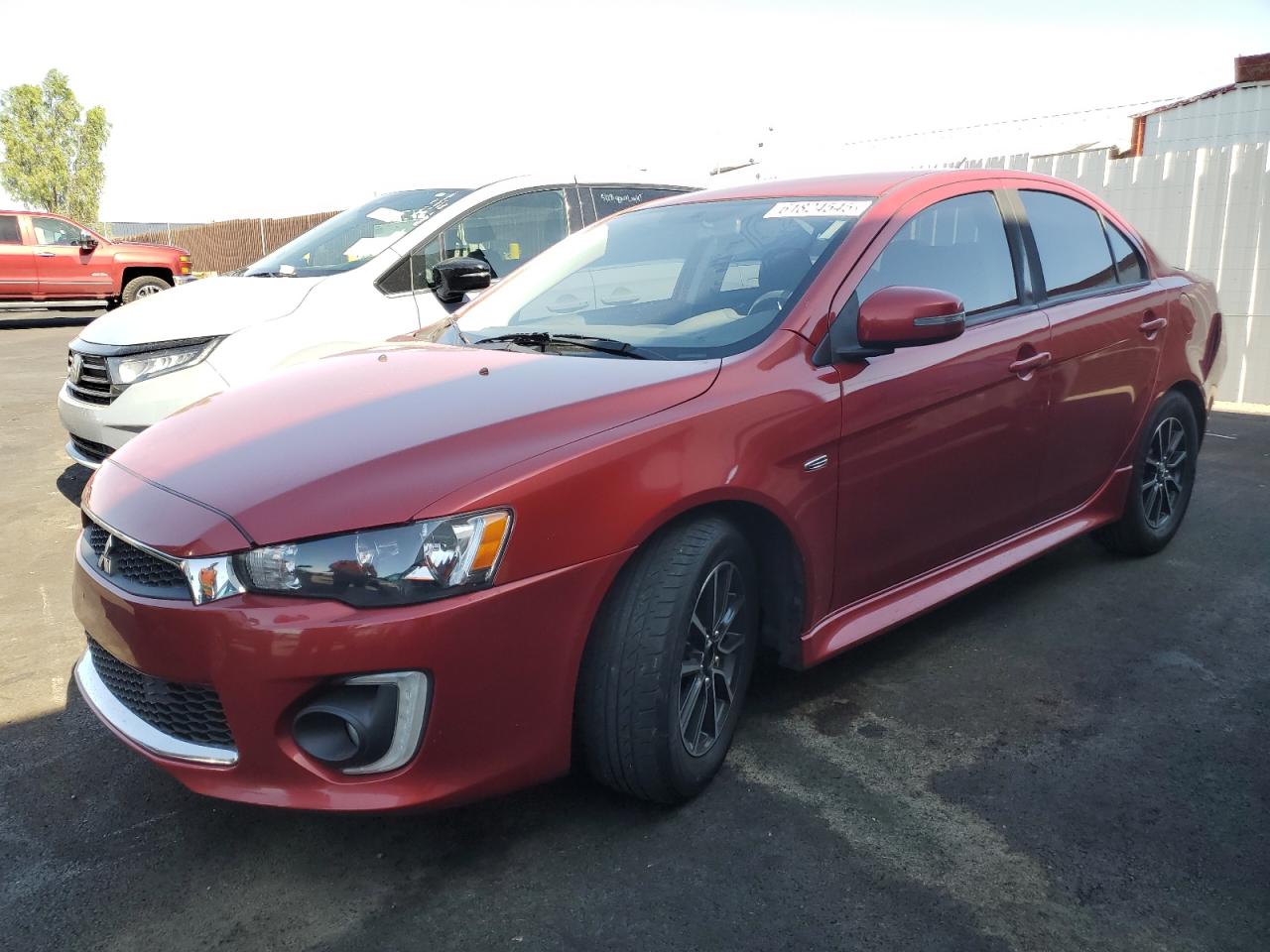 2017 Mitsubishi Lancer Es за продажба в North Las Vegas, NV - Rear End