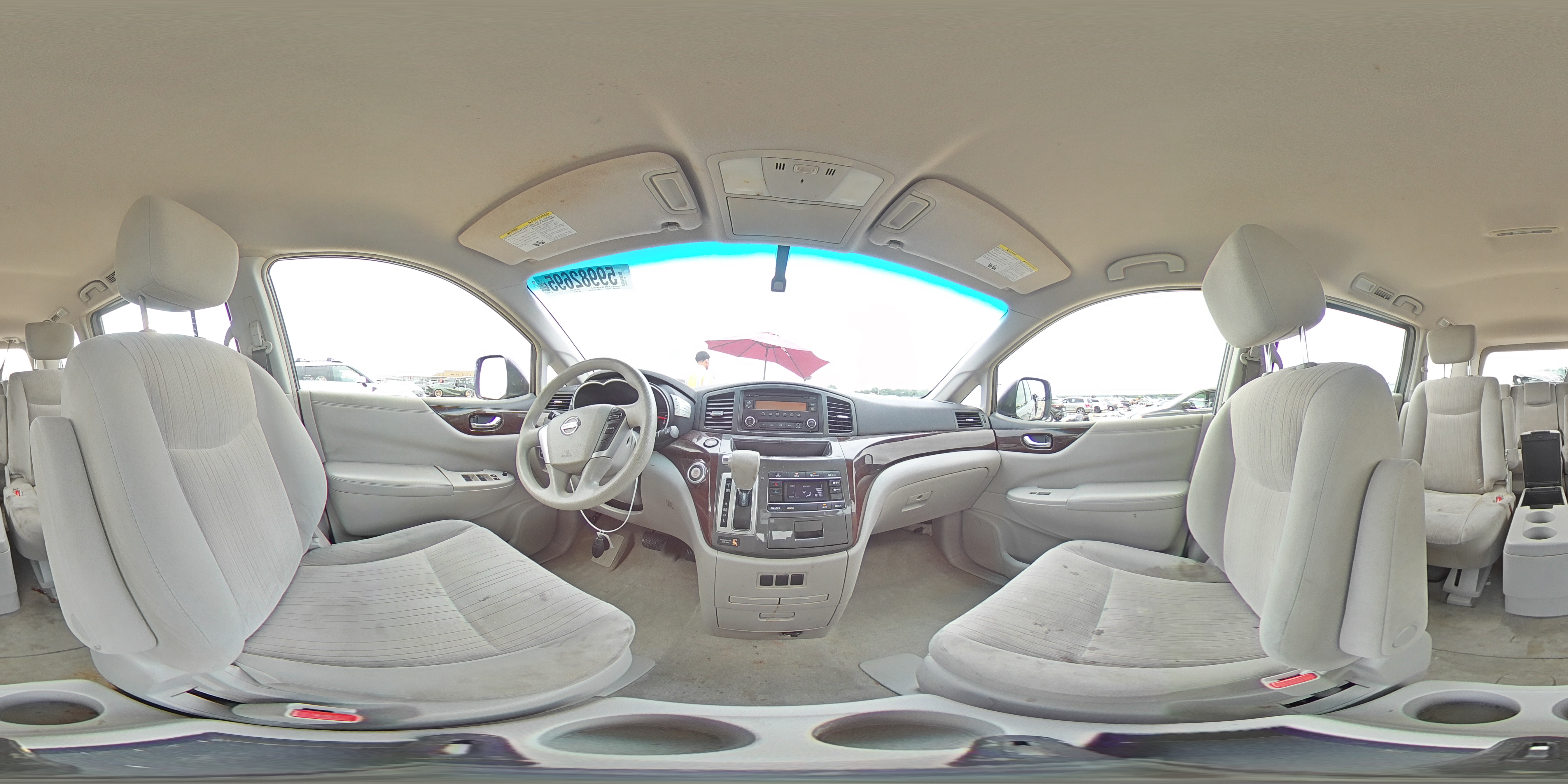 2013 Nissan Quest S VIN: JN8AE2KP2D9065174 Lot: 59982695