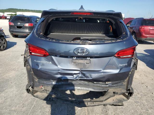  HYUNDAI SANTA FE 2018 Синий