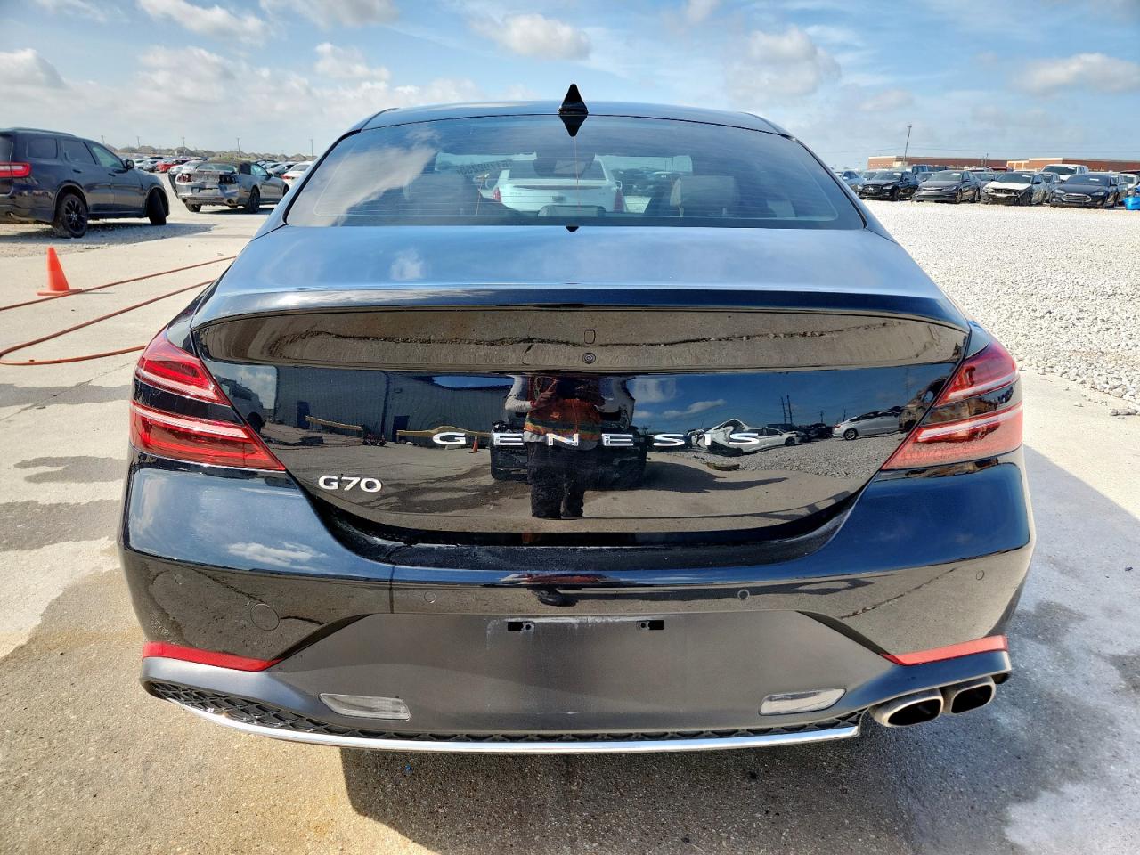 2022 Genesis G70 Base VIN: KMTG34TA6NU092413 Lot: 61792255
