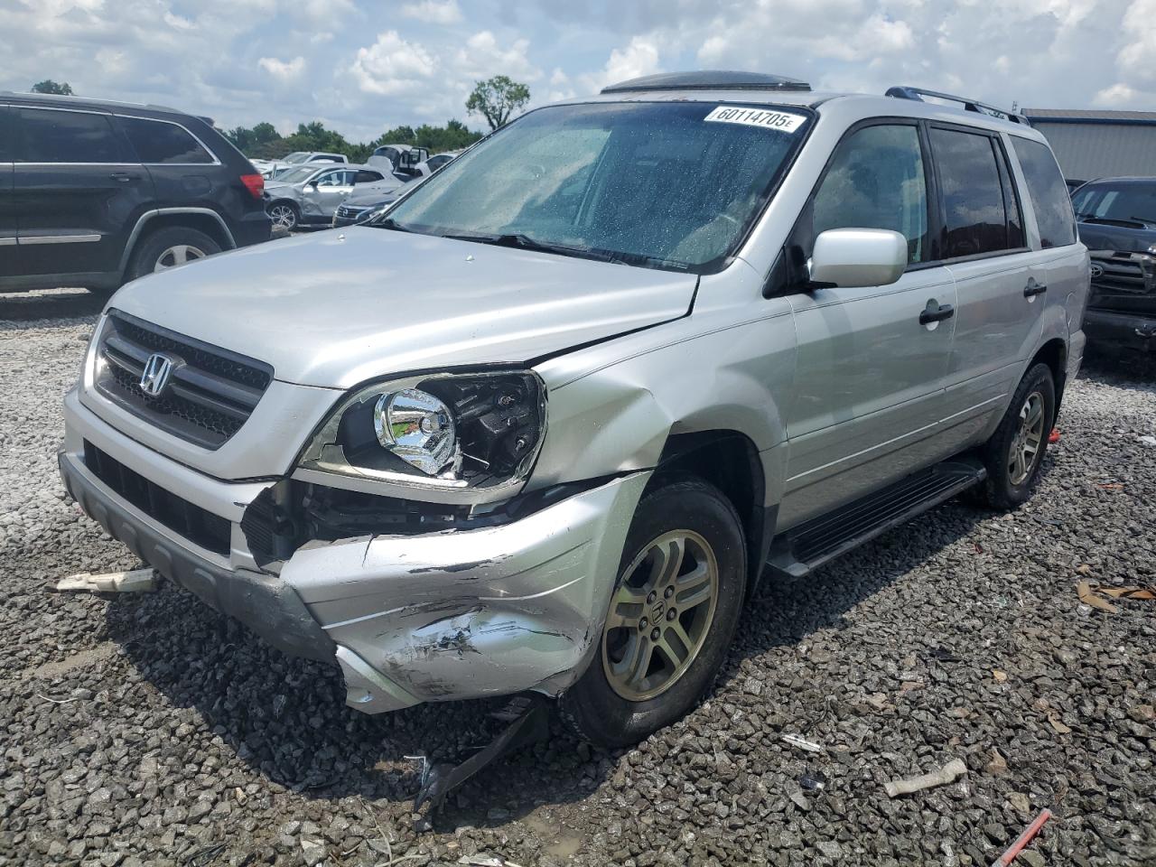 2005 Honda Pilot Exl продається в Hueytown, AL - Front End