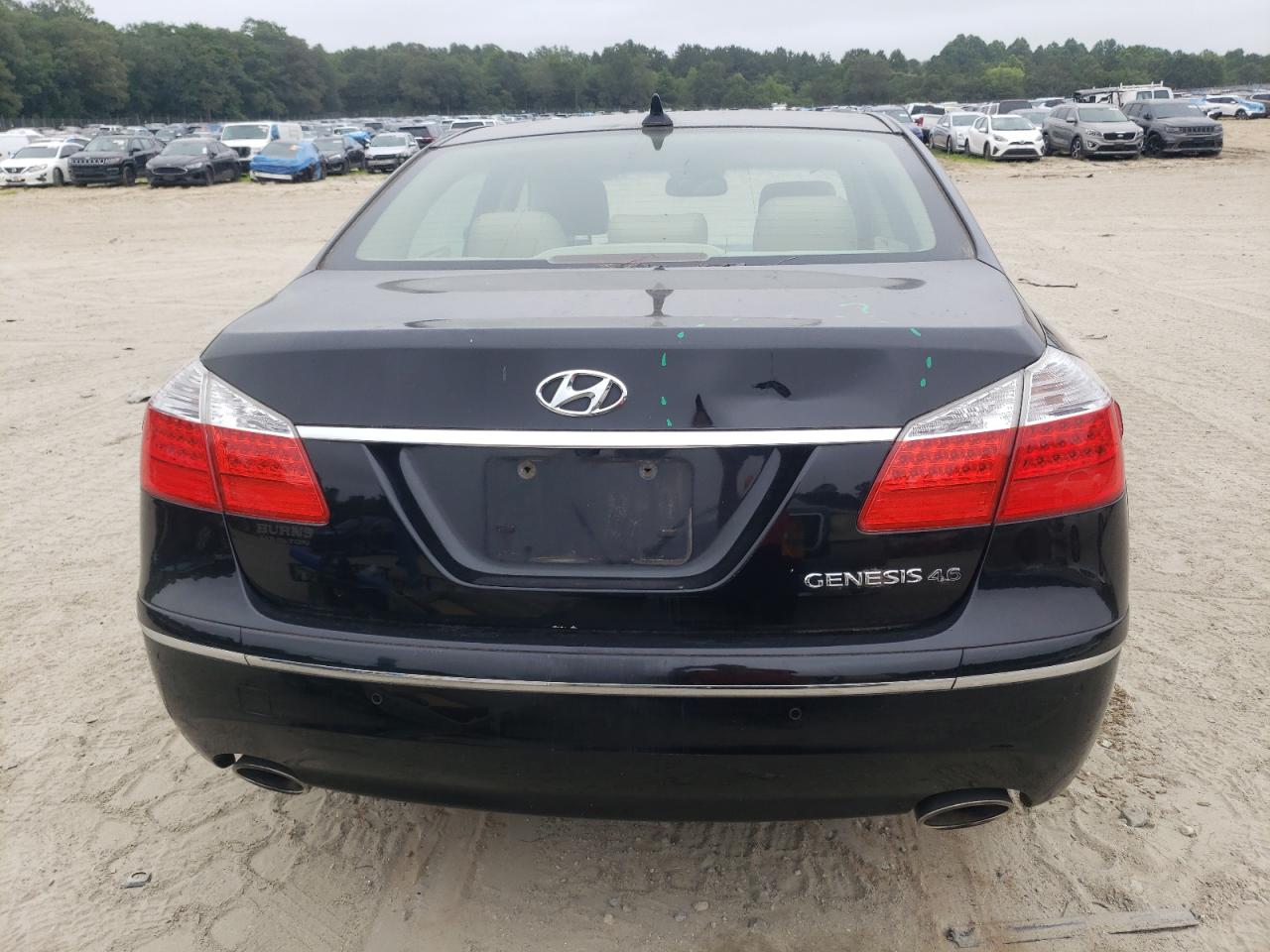 2010 Hyundai Genesis 4.6L VIN: KMHGC4DF0AU101394 Lot: 62688995