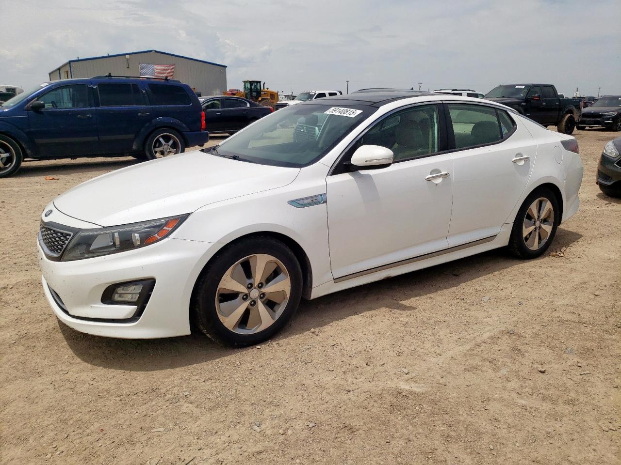 2014 Kia Optima Hybrid zu verkaufen in Amarillo, TX - Rear End