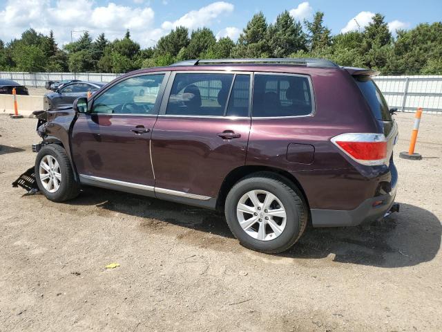  TOYOTA HIGHLANDER 2012 Burgundy