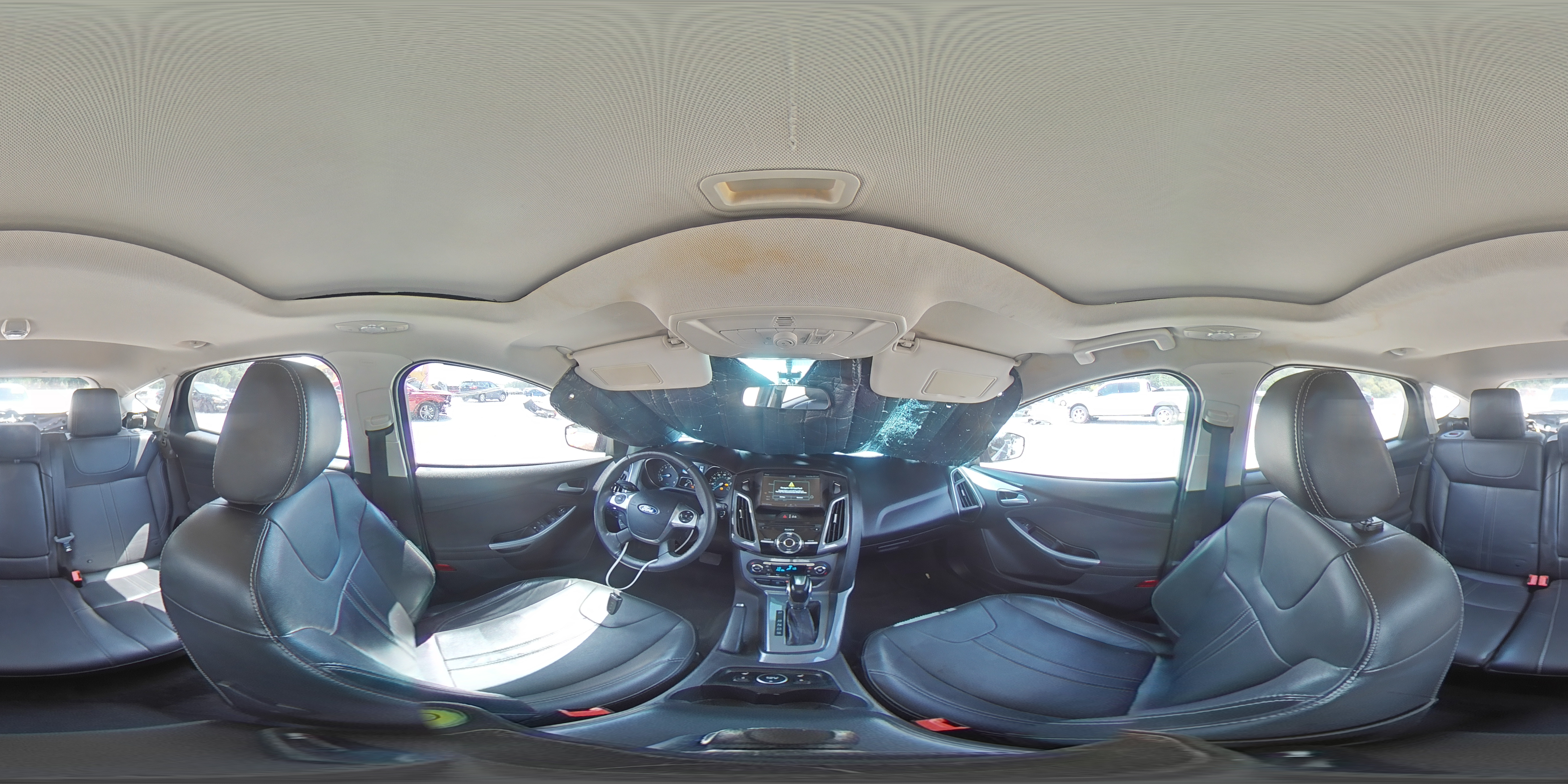 2014 Ford Focus Titanium VIN: 1FADP3N2XEL357867 Lot: 61899945