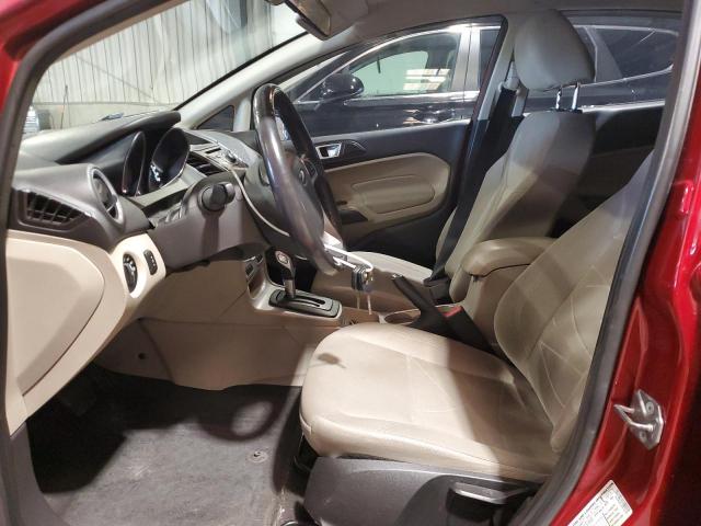 Hatchbacks FORD FIESTA 2015 Czerwony