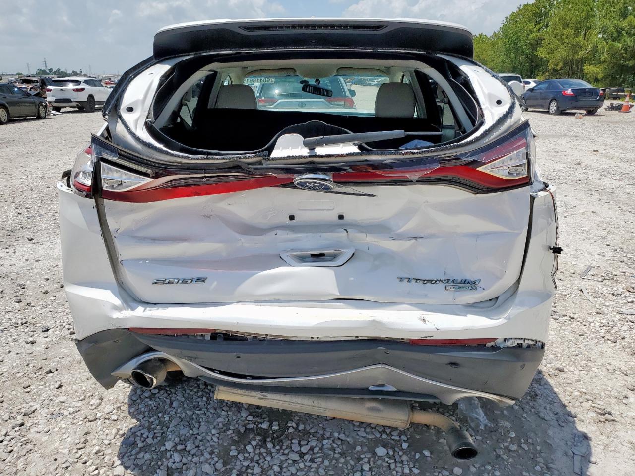 2016 Ford Edge Titanium VIN: 2FMPK3K92GBB06461 Lot: 60418615