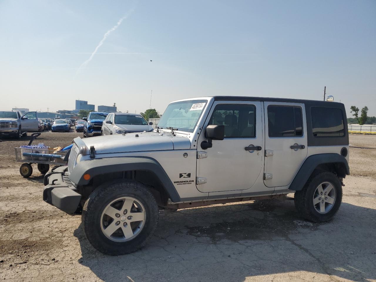 2009 Jeep Wrangler Unlimited X for Sale in Des Moines, IA - Rear End