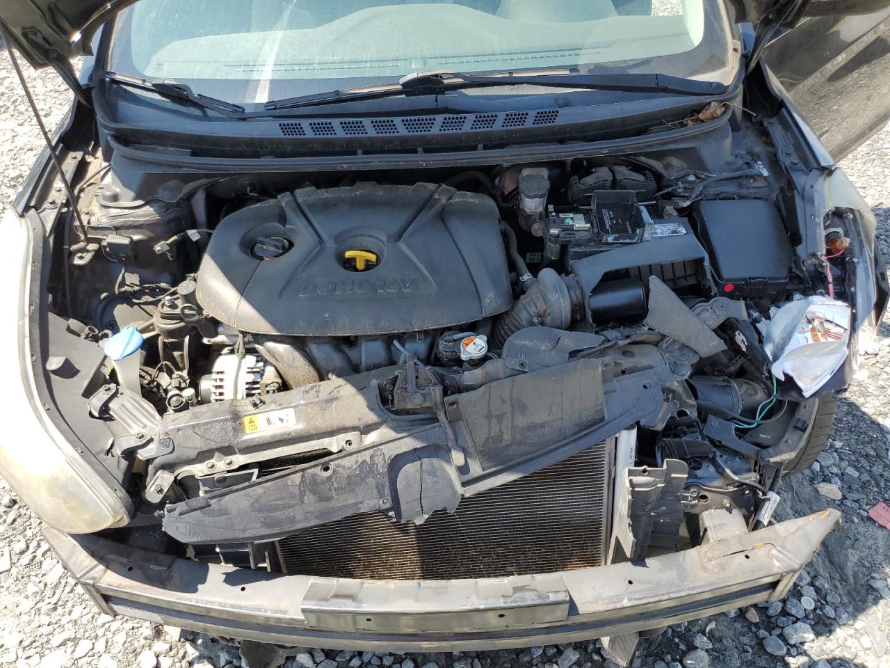 HYUNDAI ELANTRA 2016 VIN 5NPDH4AE6GH763830 photo 11
