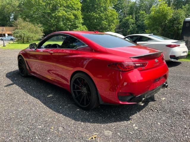  INFINITI Q60 2017 Czerwony
