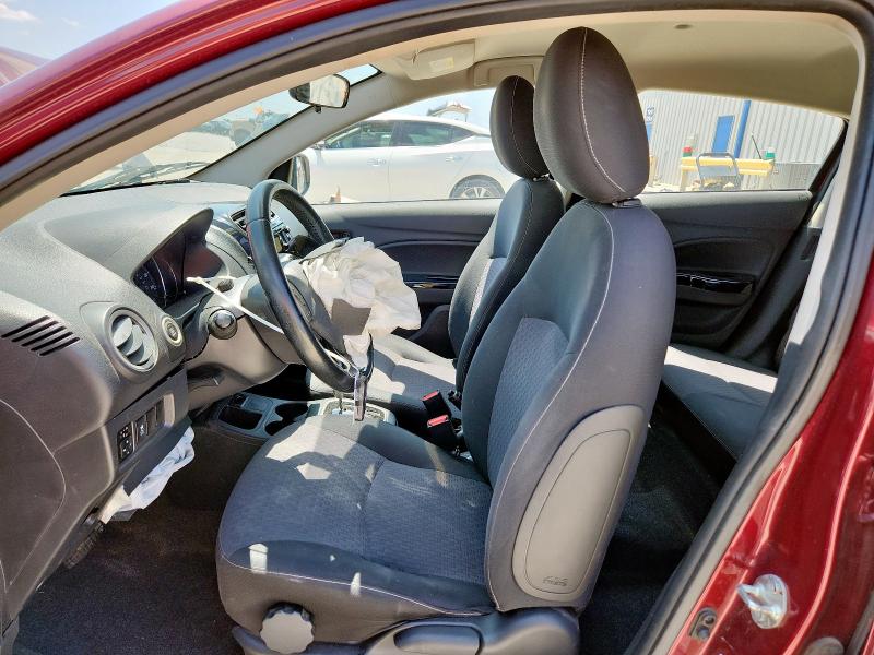  MITSUBISHI MIRAGE 2017 Burgundy