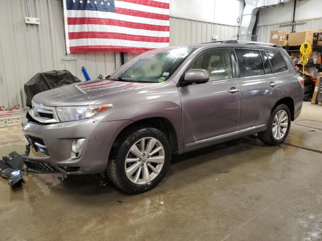  TOYOTA HIGHLANDER 2013 Szary