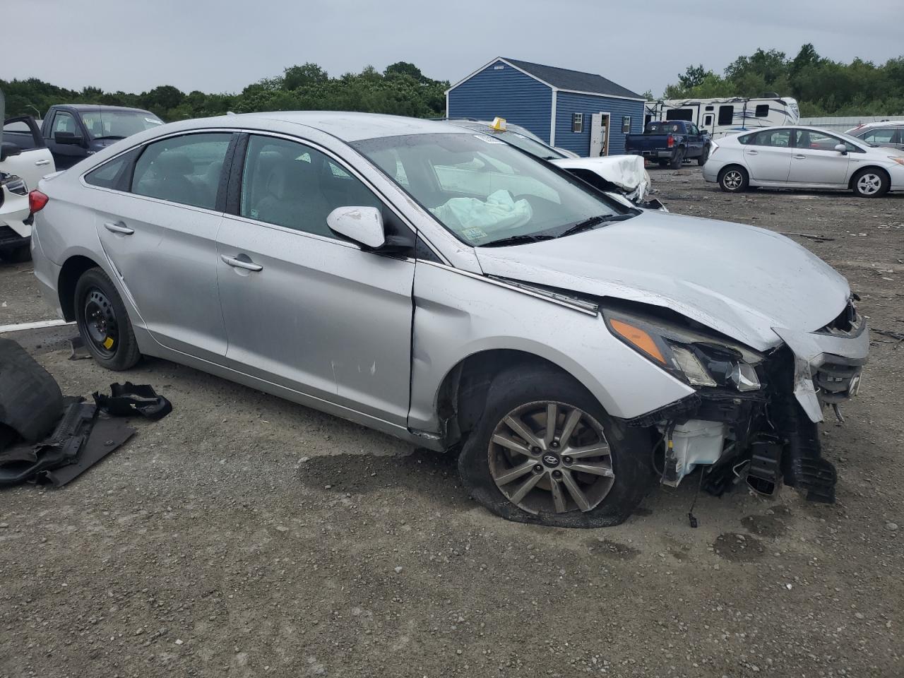 HYUNDAI SONATA 2017 VIN 5NPE24AF4HH472923 zdjęcie 4