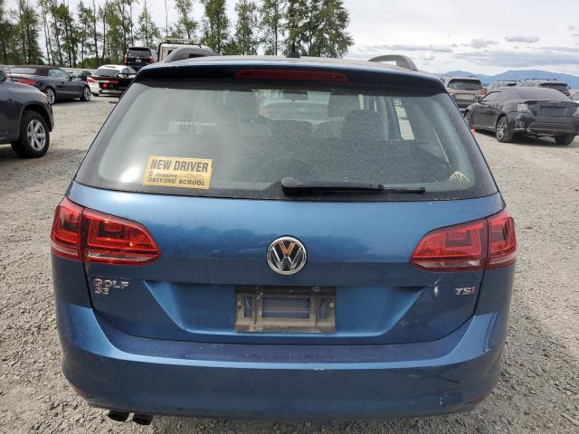  VOLKSWAGEN GOLF 2017 Granatowy