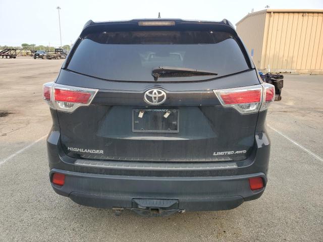  TOYOTA HIGHLANDER 2016 Czarny