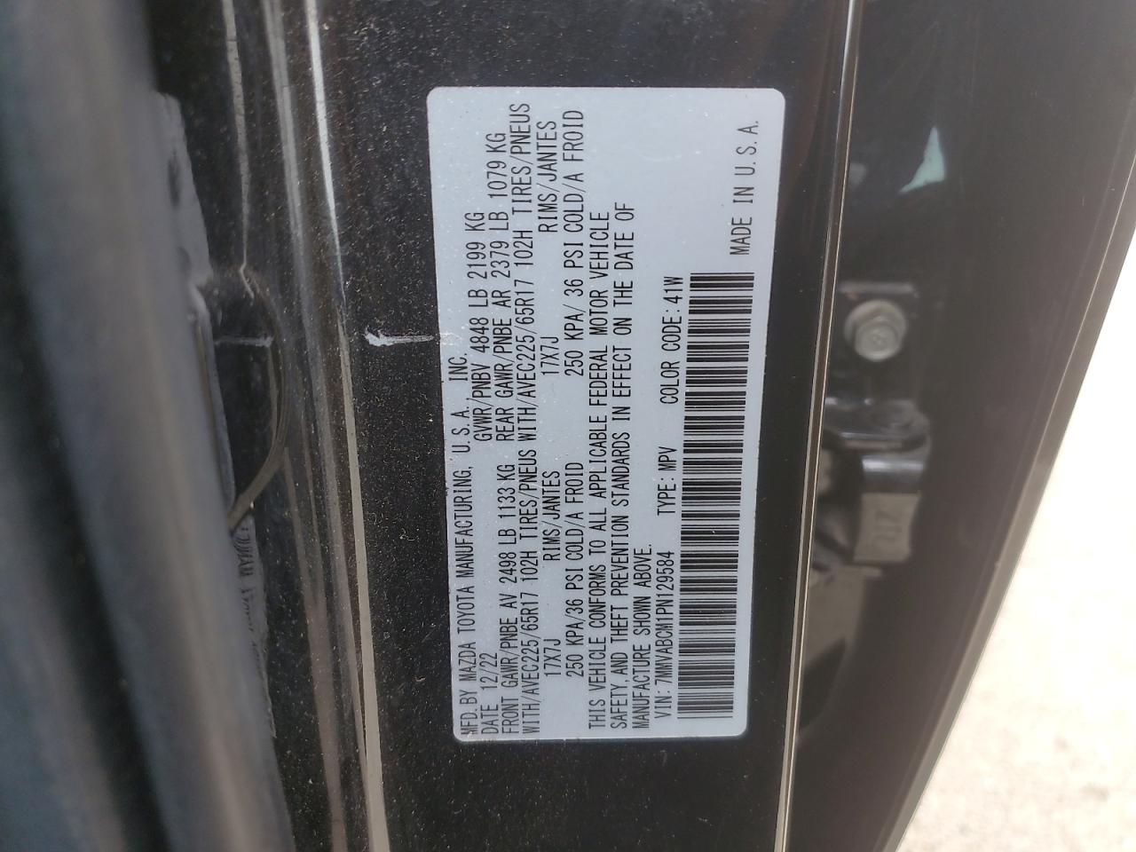 2023 Mazda Cx-50 Preferred Plus VIN: 7MMVABCM1PN129584 Lot: 62489235