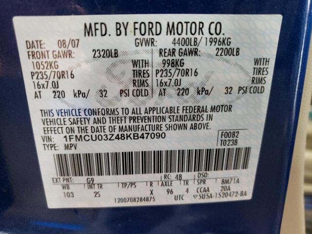 2008 FORD ESCAPE XLT  