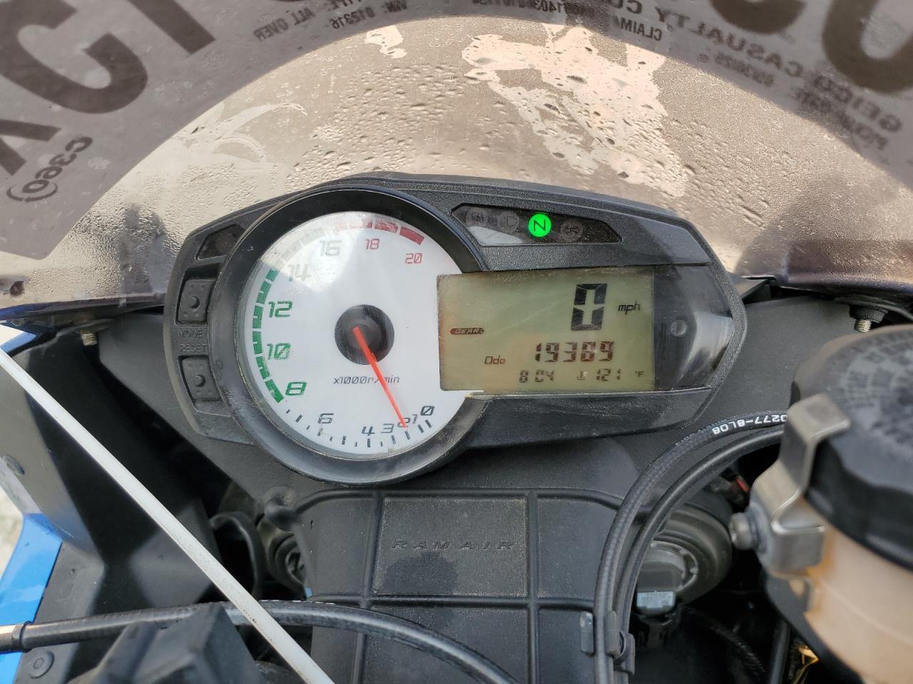2009 Kawasaki Zx600 R VIN: JKAZX4R199A012316 Lot: 59253915