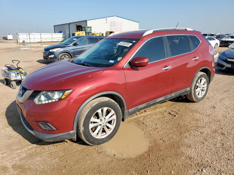  NISSAN ROGUE 2015 Red