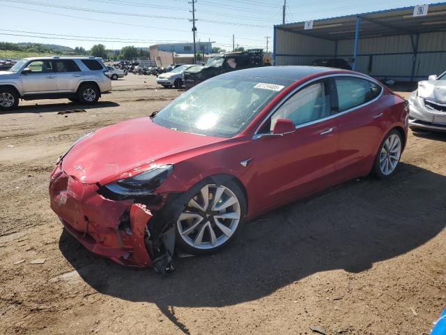  TESLA MODEL 3 2020 Czerwony