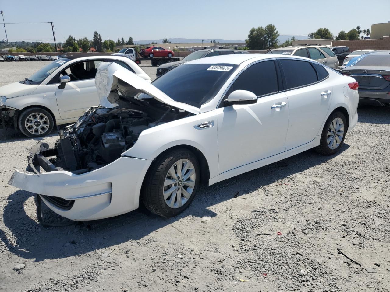 KIA OPTIMA 2018 VIN 5XXGU4L35JG233565