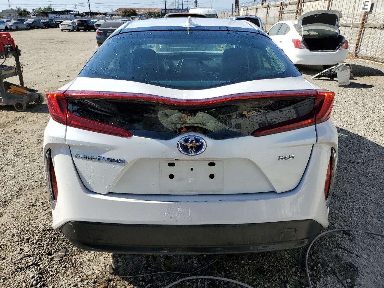2021 Toyota Prius Prime Le VIN: JTDKAMFPXM3193991 Lot: 61435725