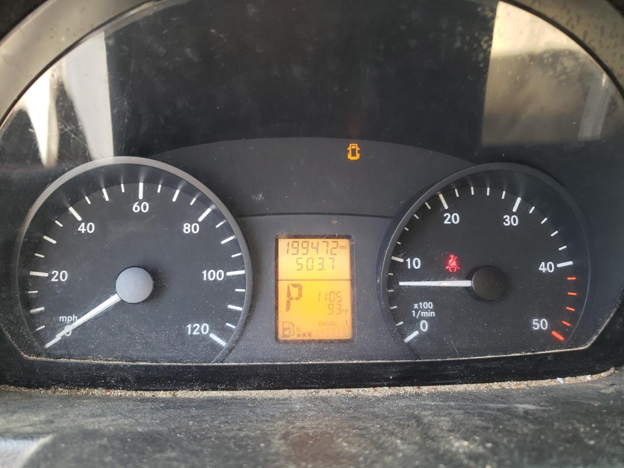 2013 Mercedes-Benz Sprinter 2500 VIN: WD3PE7CC7D5812087 Lot: 58739855