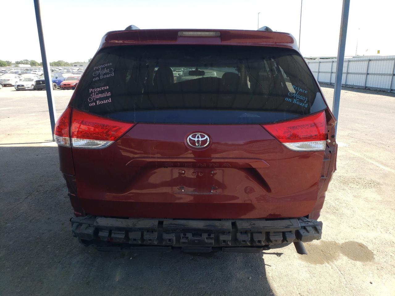 2011 Toyota Sienna Le VIN: 5TDKK3DC0BS052124 Lot: 62455835